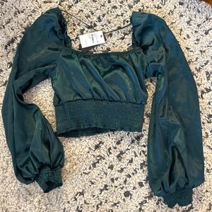 Holiday party/crop top